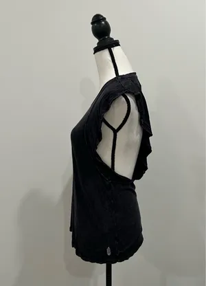 Free People Movement Weathered Ruffle Tee thumbnail 2