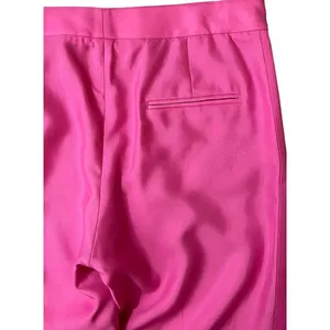 3.1 Phillip Lim $470 2 Bright Pink Tuxedo Trousers High Waist Rise Dress Pants thumbnail 5