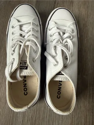 Converse Chuck Taylor All Star Lift Platform Leather Women Low Top Shoe White 6 thumbnail 13