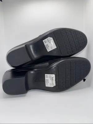 Clarks Emily Step Loafer Bootie Shoes Black Leather Women’s 9 thumbnail 9