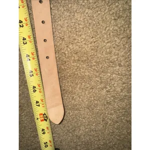 Talbots Womens Genuine Leather Belt Size XXL Brown 6336 Made In Italy thumbnail 10