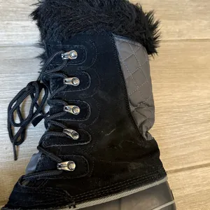 Khombu Nordic 2 women's black suede leather winter snow boots size 7M‎ thumbnail 12