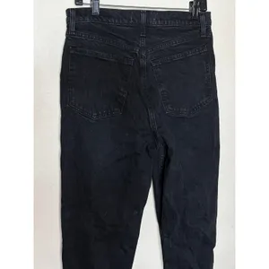 Abercrombie & Fitch 90s Straight Jeans Black Ultra High Rise 30x31 Denim thumbnail 5