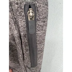 Lululemon Womens Athletic Shorts Heathered Gray Tracker High Rise 4‎ thumbnail 6