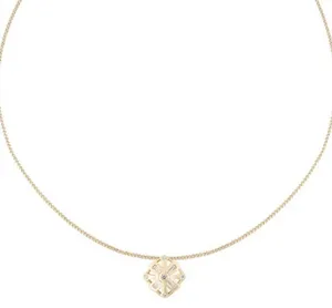 Madison Rose Gold Necklace Pendant Square Charm thumbnail 9
