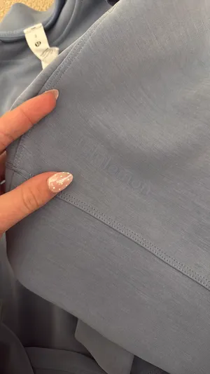 Lululemon Cropped Crew Softstreme Oversized thumbnail 2