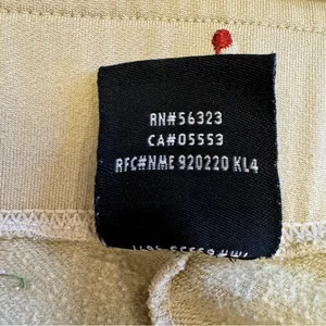 VINTAGE Jordan Womens TRACK Pants Large/Medium Tan, Red, Green,‎ Yellow Dri-Fit thumbnail 5