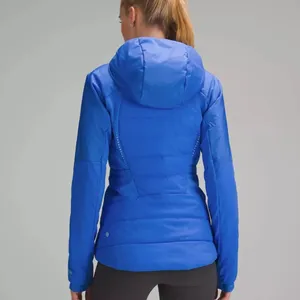 Lululemon Down For It All Jacket Winter Coat Pipe Dream Blue Size 12 NWT thumbnail 2