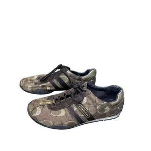 Coach Kate Womens Brown Leather & Suede Sneakers Size 7.5M SKU 9199 thumbnail 3