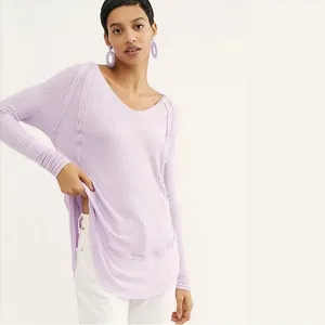 Free People Catalina Waffle Knit Thermal Top thumbnail 2