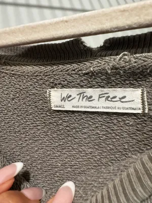 Free People Sweatshirt Pullover thumbnail 4
