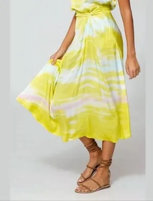 NWT Young Fabulous & Broke Savana Twist Mid Skirt thumbnail 1
