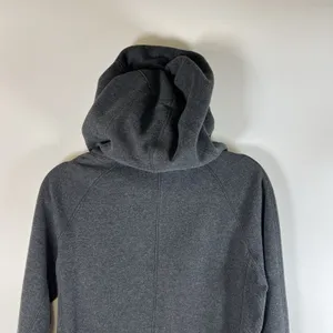 Lululemon Hoodie Womens Size‎ 8 Grey Heavy Sweater Pullover Pockets Performance thumbnail 6