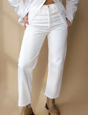 AGOLDE White Jeans thumbnail 1