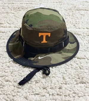 Nike Tennessee Volunteers Military Appreciation Camo Dri Fit Bucket Hat Sz Med thumbnail 2