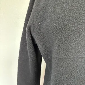 Avalanche Solid Black Fleece Jacket thumbnail 4