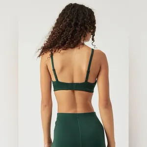 Outdoor Voices Sculpt Hi Apex Bra - Pine Green - S thumbnail 2