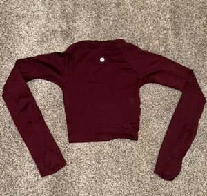 Lululemon Energy Seamless Long Sleeve Crop Top thumbnail 2
