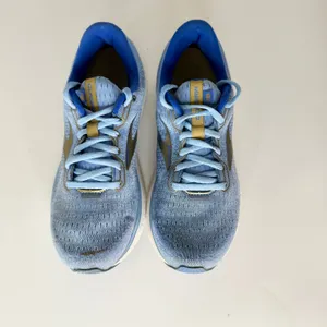 Brooks Glycerin 19 Running Sneakers Shoes Athletic Gym Blue Gold Women 8 thumbnail 4