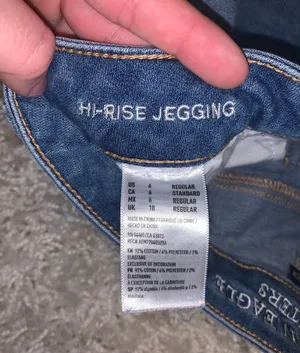 American Eagle Distressed Hi-rise Jeggings thumbnail 5