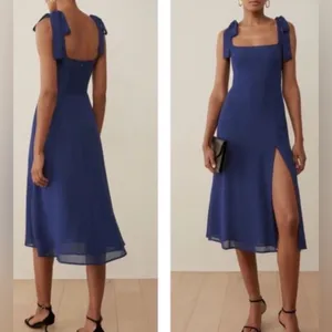 ⚡️Reformation Twilight Dress in Danube, Size 4, NWT thumbnail 5