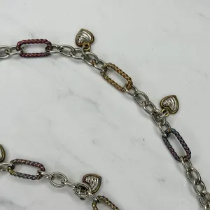 Heart Charm Silver Gold Chain Belt 2X/3X (2X/3X) ✨ thumbnail 5