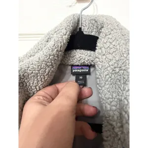 Patagonia Los Gatos Fleece Vest Womens XS Gray Full Zip High‎ Pile 25216 thumbnail 3