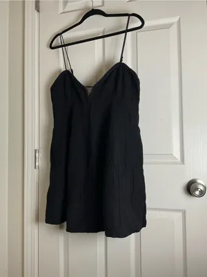 Free People Black Sleeveless Dress/Tunic - Size Large thumbnail 2