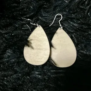 Handmade Thanksgiving‎ drop earrings Orange thumbnail 3