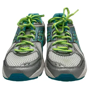 ASICS Gel-Contend 2 Women's Athletic Sneakers - White/Turquoise/Sharp Green - 7 thumbnail 3
