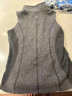 Kuhl Grey Sherpa Zip-Up Vest thumbnail 4