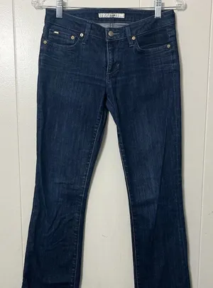 Joe’s Jeans The Honey Low Rise Bootcut Jeans Dark Wash Size 26 thumbnail 1