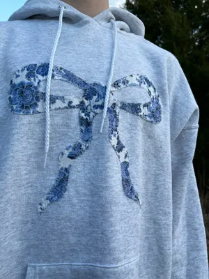 Hanes American Flag Patchwork Hoodie thumbnail 4
