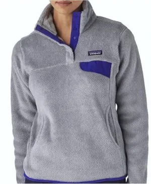 Patagonia purple & gray S re-tool snap gorpcore pullover thumbnail 1