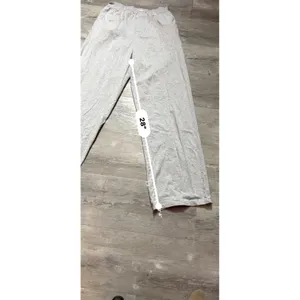 SKIMS Cotton Jersey Wide Leg Pant Light Heather Grey S Small Gray A4-0015 thumbnail 6
