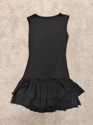 Black Ruffle Dress thumbnail 1