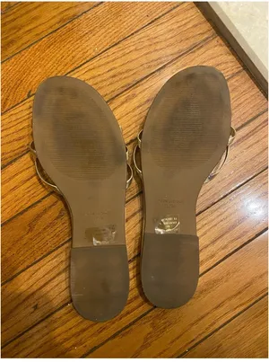 Steve Madden Metallic Gold Sandals thumbnail 5