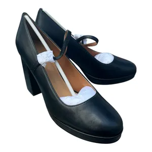 Lisa Vicky Bobble 9M Black Sheep Napa Chunky High Heel Mary Jane‎ Platform Pumps thumbnail 13