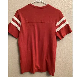 NWOT Disney Parks World Red Classic Football Jersey Mickey Mouse ‘71 T-shirt M thumbnail 2