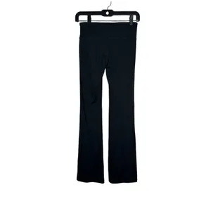 CAbi Black Yoga‎ Pants Bootcut High Waist Athleisure XS thumbnail 4