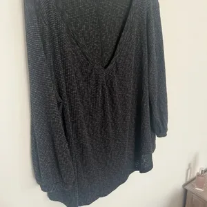 Eri + Ali xl‎ black blouse thumbnail 3