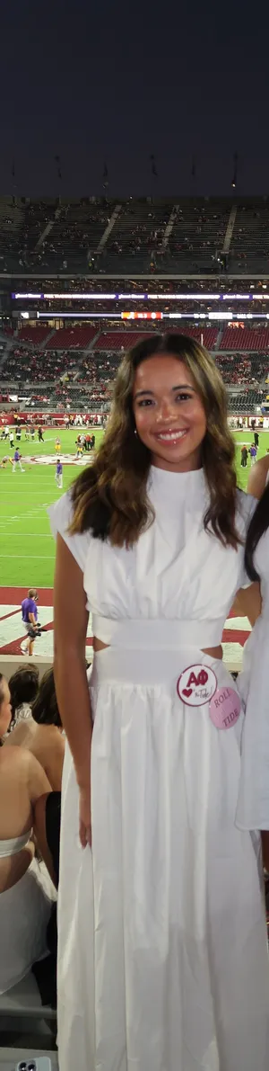 White high neck cut out dress  thumbnail 2