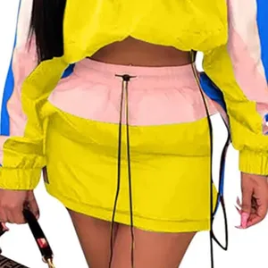 Large Lightweight Windbreaker Skirt Only Yellow thumbnail 1