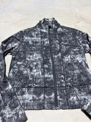 Lululemon da bomber sweatshirt jacket 10 thumbnail 2