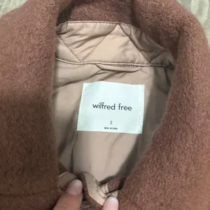 Aritzia Wilfred Free The Ganna Boiled Merino Wool Shirt Jacket Shacket S thumbnail 5
