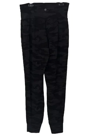 Athleta Salutation Camo Jogger Pants Athletic Camouflage Gray Black Size S Small thumbnail 2