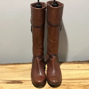 Clarks Leather Ingalls‎ Vicky Calf Boots Size 9 thumbnail 5