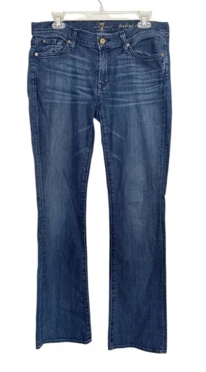 7 For All Mankind Bootcut Jeans, size 31 thumbnail 1
