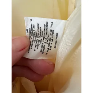 Vintage Jessica McClintock Gunne Sax Women 15 Yellow Strapless Beaded Gown Prom thumbnail 7