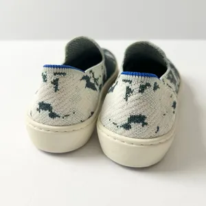 NEW Rothy's The Sneaker Sea Green Shibori Slip On Washable Shoes Size 6 thumbnail 5